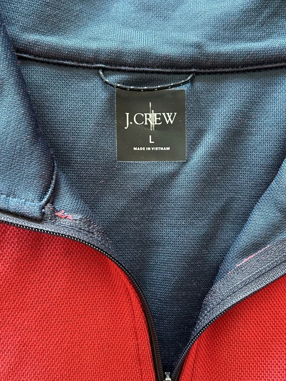 J Crew Performance Quarter Zip